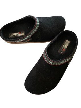 Haflinger wool clogs women's size 42